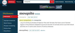 M W Mosquitoes