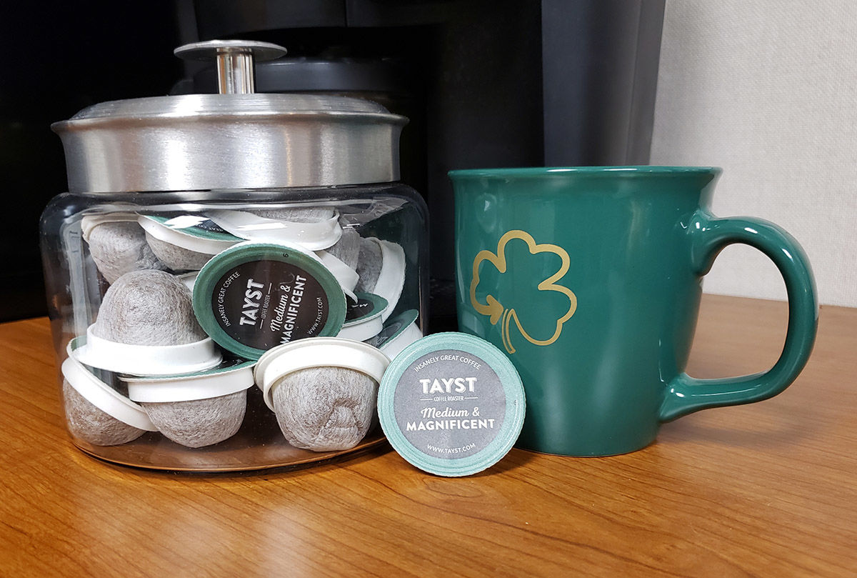 Tayst pods offer compostable 